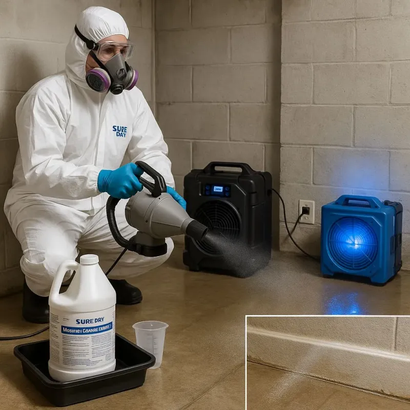 Sanitization and Odor Removal process in Bremen, OH