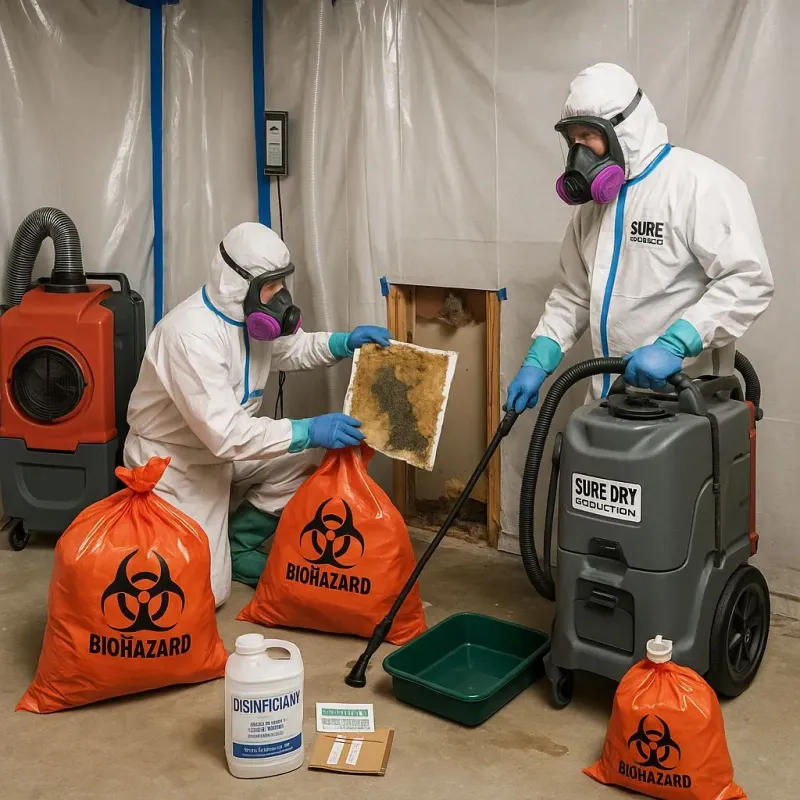 Contaminated Water Handling Protocols process in Bremen, OH
