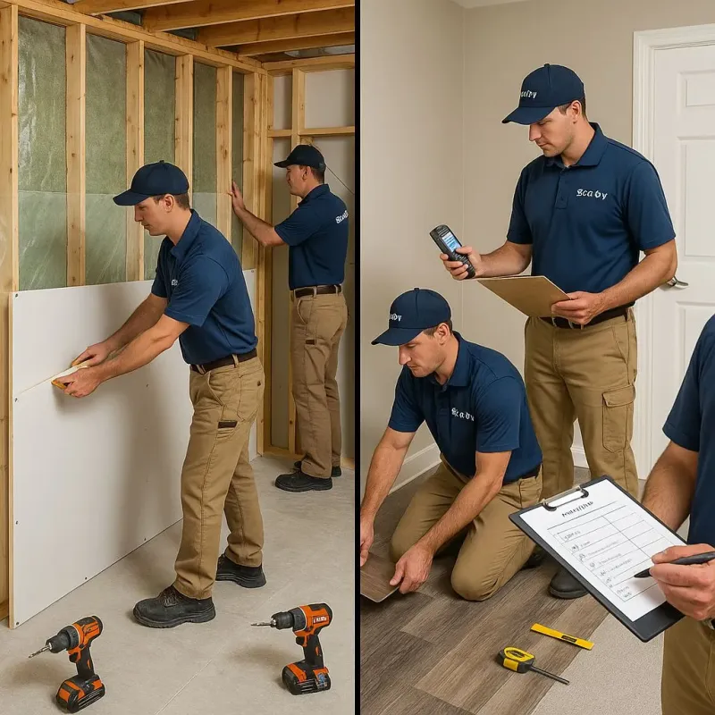 Repairs and Reconstruction process in Bremen, OH